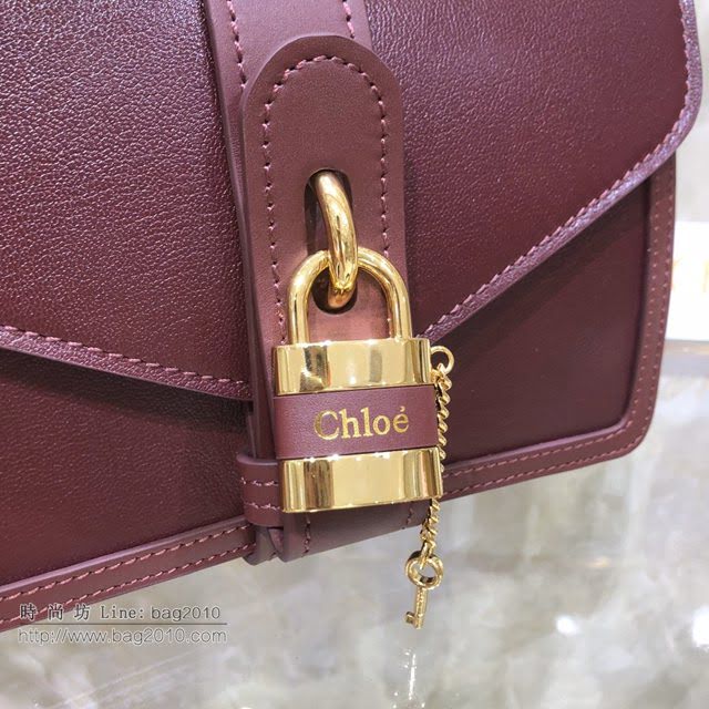 Chloe女包 克洛伊經典Aby Chain徽印掛鎖鏈條包包 Chole肩背斜挎包  jjh1272